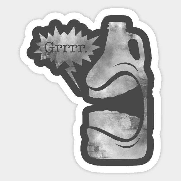 Growler Beer Design Sticker by stayfrostybro